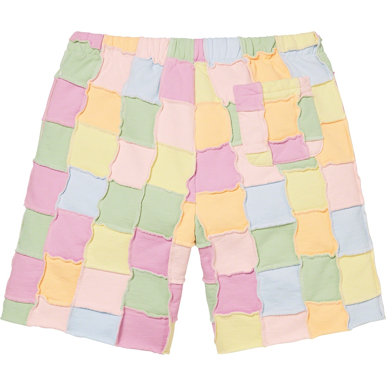 Reverse Patchwork Sweatshort view 2